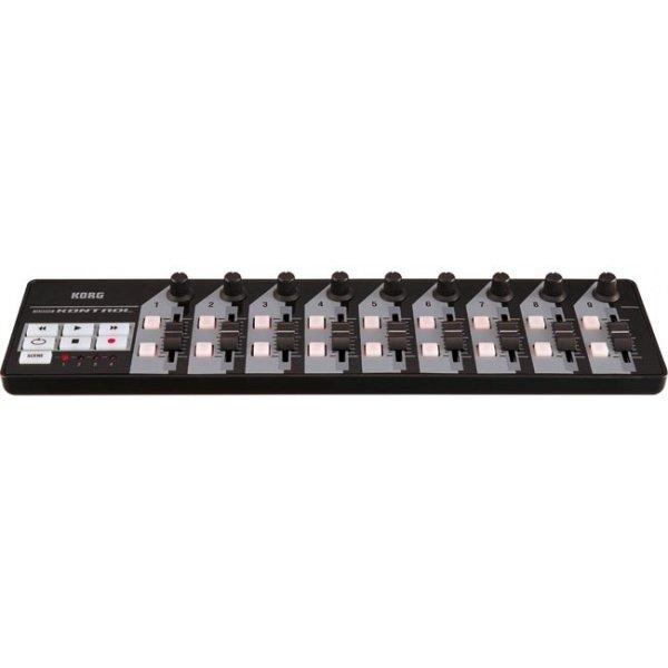 Korg nanoKONTROL Black | Controller Midi - SONOLOGY Toulouse